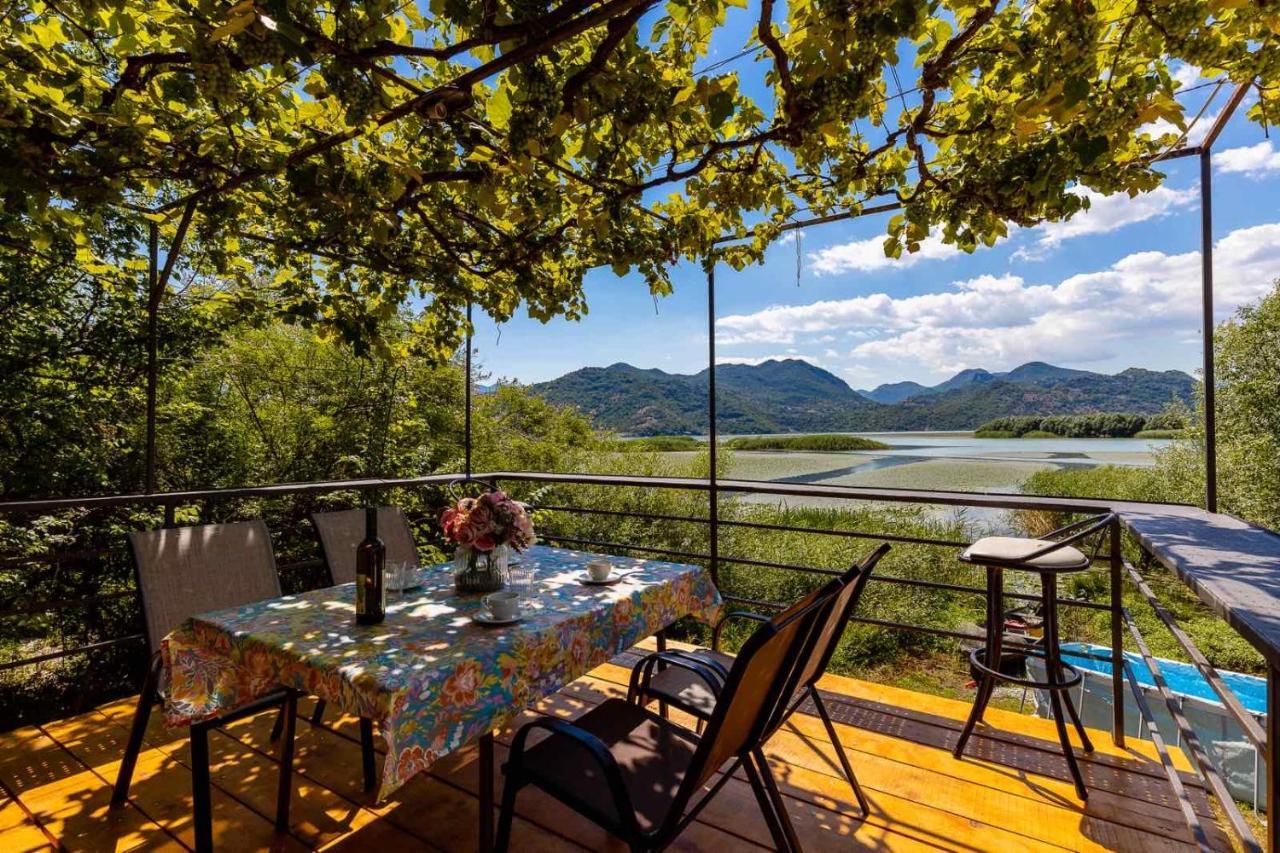Lake House Buric Vranjina Экстерьер фото